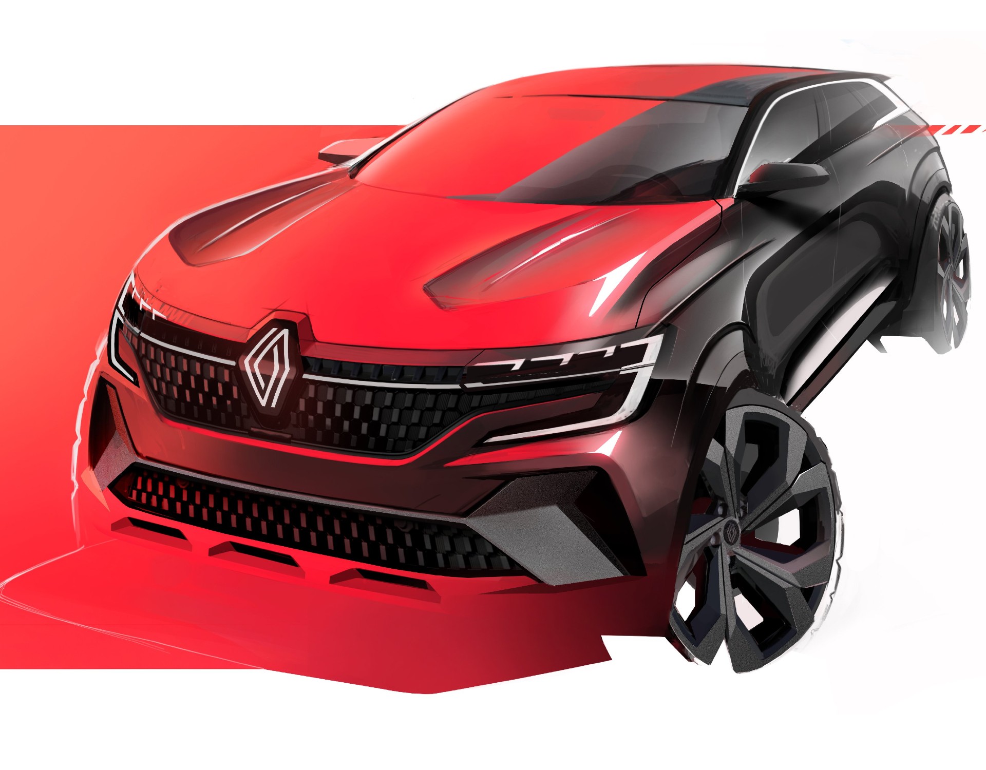2022 Renault Austral Sketches Released