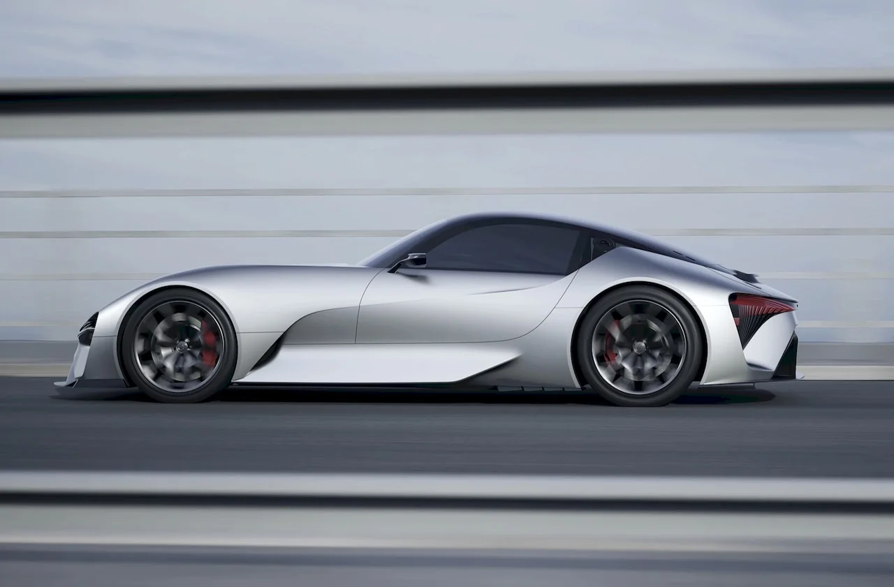 Lexus Unveils New Electric Sports Car With Solid-state Battery