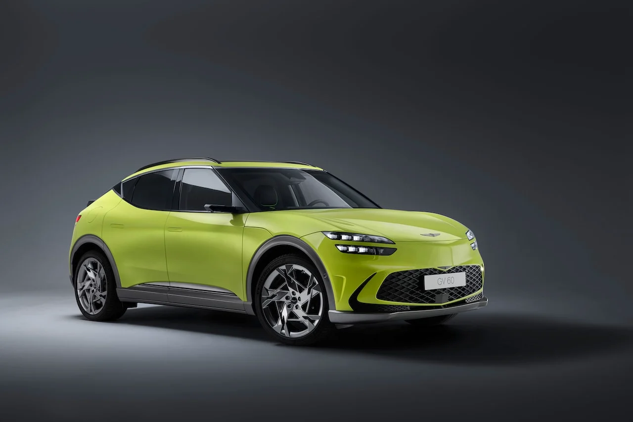 Electric car Genesis GV60 comes to Europe in three versions