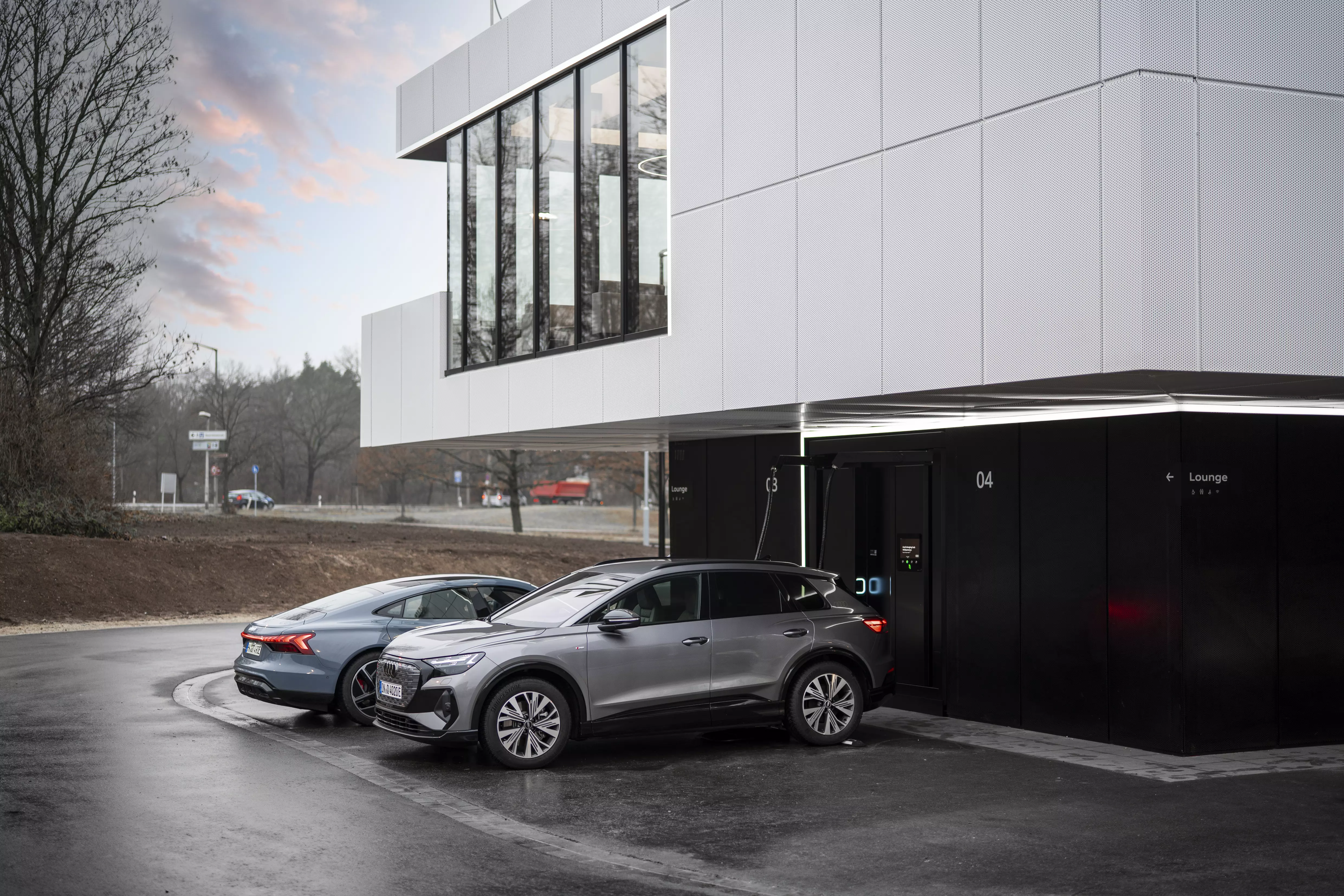 Audi charging center concept