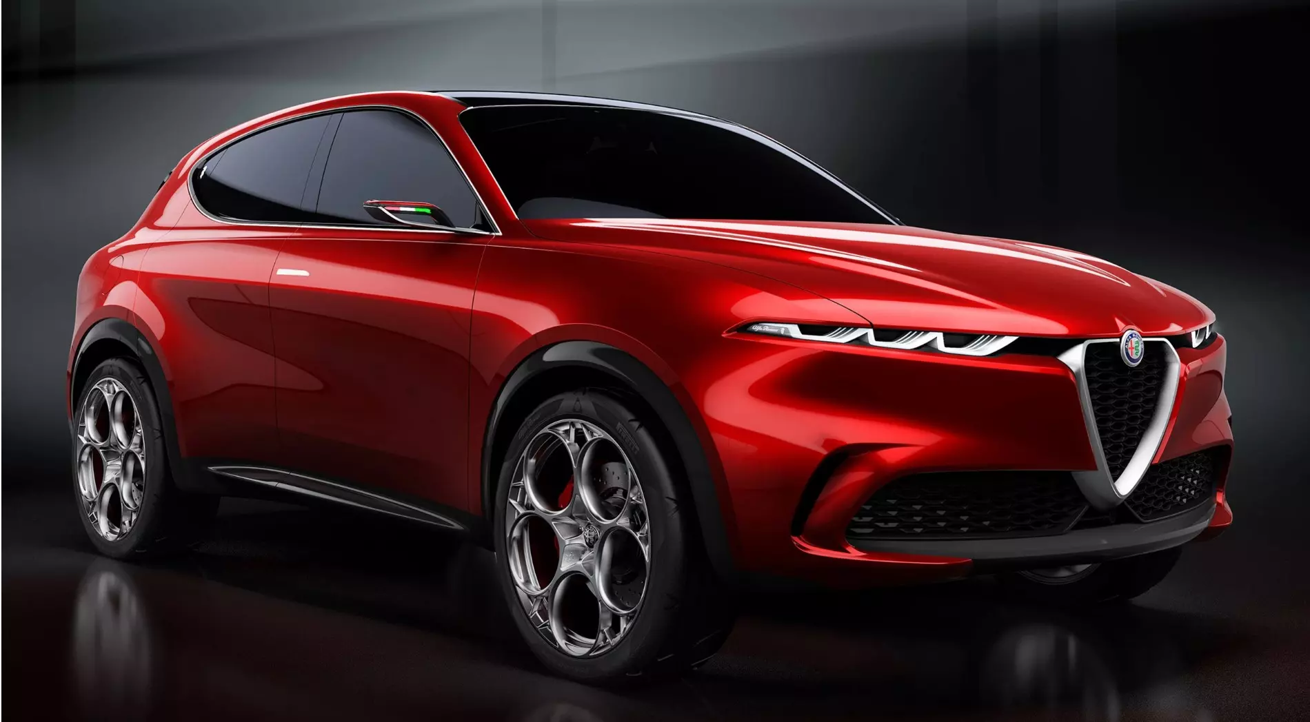 Here is the final version of the Alfa Romeo Tonale