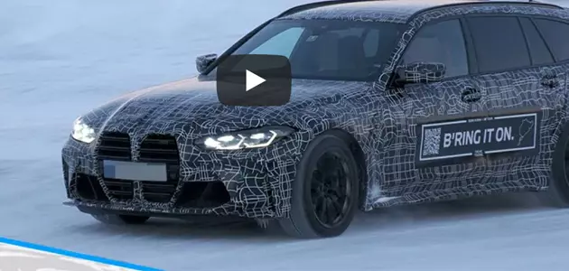 BMW M3 Touring Continues Cold Weather Tests