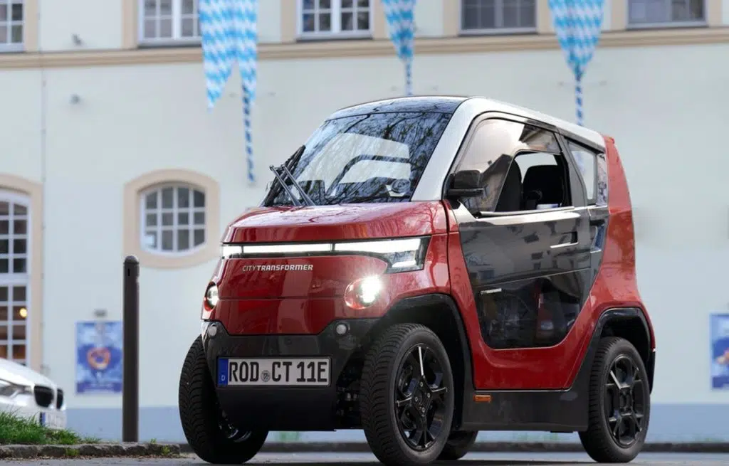City Transformer: Foldable electric vehicle goes into series production