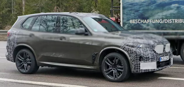 Facelift 2022 BMW X5 M Continues Tests